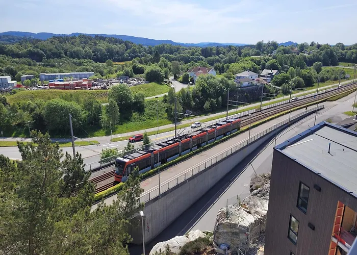 公寓 New 5min To Airport At Kokstad Train Station